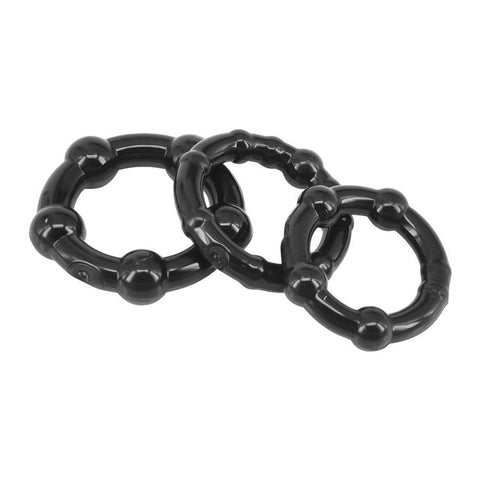 3 Colors Penis Silicone Cock Rings