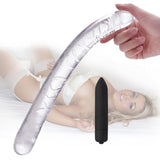 Bullet Double Dildo Vibrator for Women