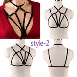 Body Harness Bra Fetish Chest Bondage Lingerie