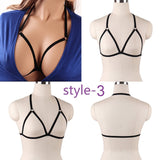 Body Harness Bra Fetish Chest Bondage Lingerie