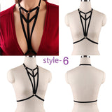 Body Harness Bra Fetish Chest Bondage Lingerie