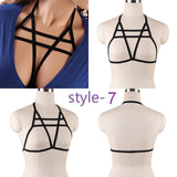 Body Harness Bra Fetish Chest Bondage Lingerie