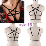 Body Harness Bra Fetish Chest Bondage Lingerie