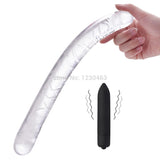 Bullet Double Dildo Vibrator for Women