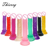 Realistic anal dildo sex toys for women