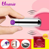 USB Rechargeable Mini 10 Speed Bullet Vibrator