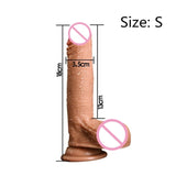 Skin Feel Real Dildo Penis Dong Sex Toys for Masturbation