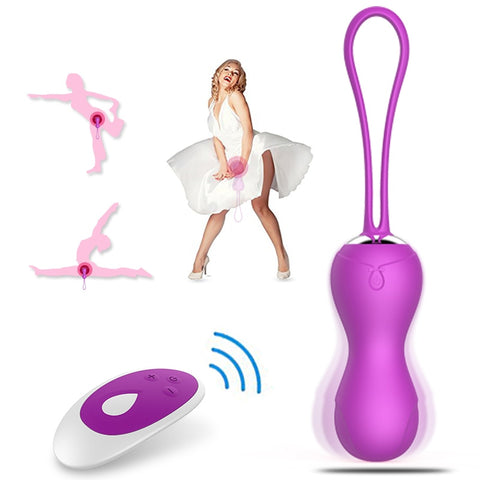 Rechargeable Silicone Wireless Remote Bullet Vibrator