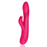 Rabbit Vibrator Rechargeable Dildo Vibe Dual Motor Clit Stimulator