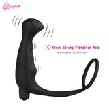 Male Prostate Massager Silicone Anal Toys